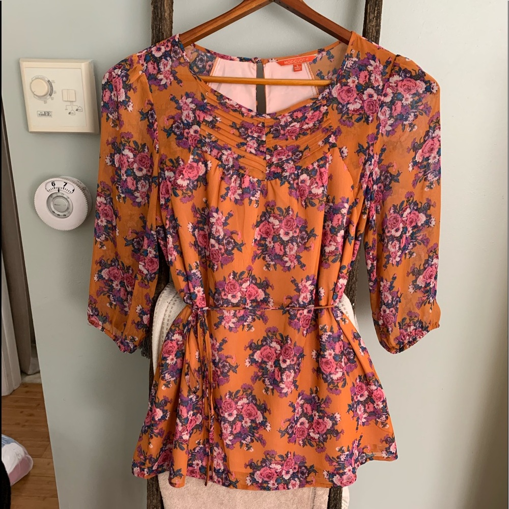 ModCloth floral tunic